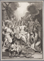 KG 12809
          <br/>
          Allegorische titelpagina (Nieuwe Testament)
          <br/>
          <em>Ottens, Frederik (werkzaam 1717-1770)</em>